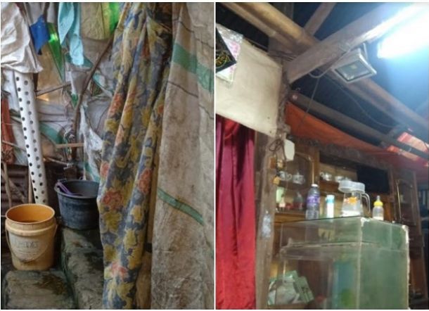 Miris! Cuma Beralaskan Tanah, 20 Tahun Keluarga Ini Hidup di Gubuk Berdinding Karung dan Kain Lusuh