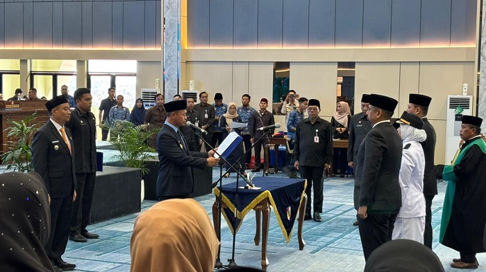 BREAKING NEWS: Agung Lantik Ardiansyah Kadis Kominfo,  dan Sejumlah Camat