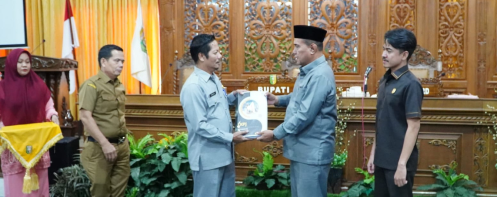 Wakil Bupati Sampaikan Pidato Pengantar Bupati Tentang LKPj Tahun 2024