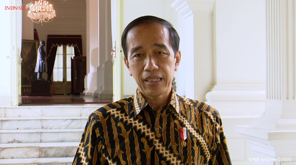 Jokowi Ajak Isi Medsos dengan Keteduhan dan Kesejukan