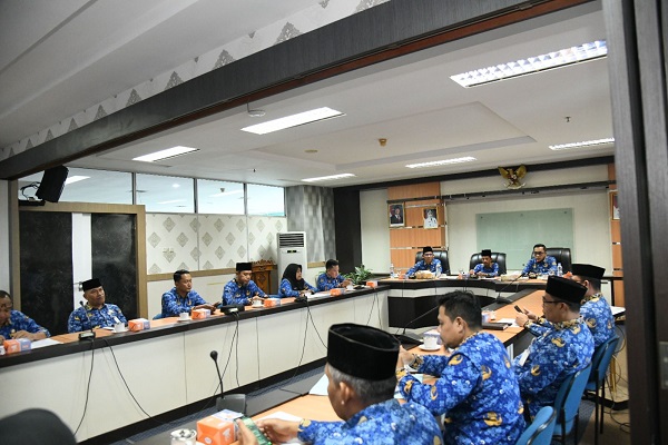Rapat Realisasi Fisik dan Keuangan APBD 2025 per Agustus, OPD Zona Merah Diminta Akselerasi