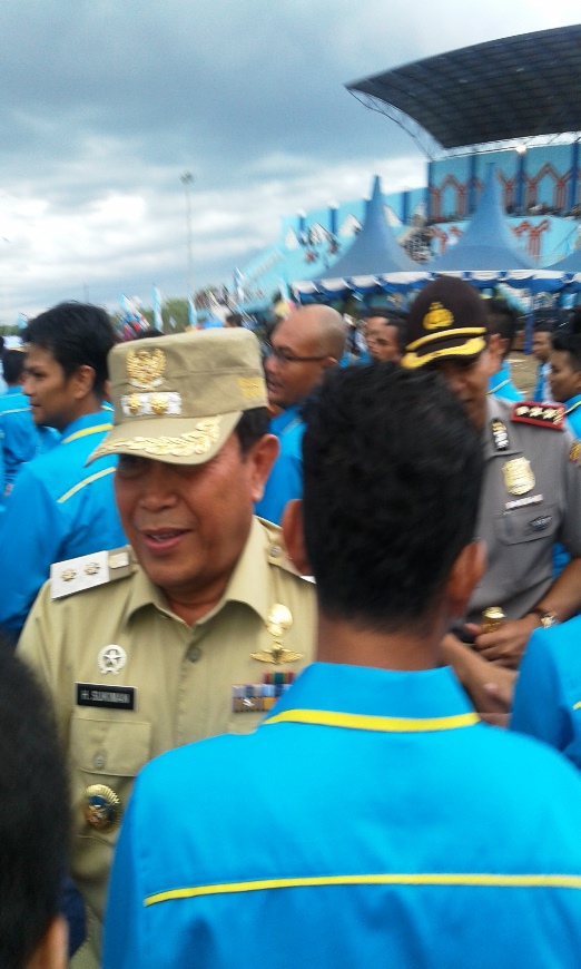 Ketua DPD KNPI Riau Lantik Pengurus DPD KNPI Rohul