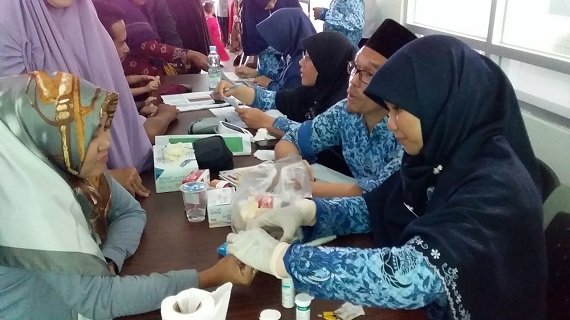HKN Ke-54, Ratusan Warga Ikut Pelayanan Kesehatan Gratis di RSD Madani