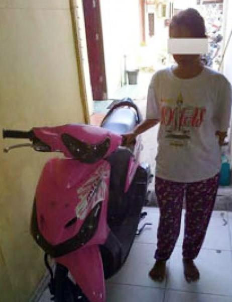 PARAH...Ingin Ketemu Pacarnya di Bangkinang, Wanita Ini Bawa Lari Sepeda  Motor Temannya