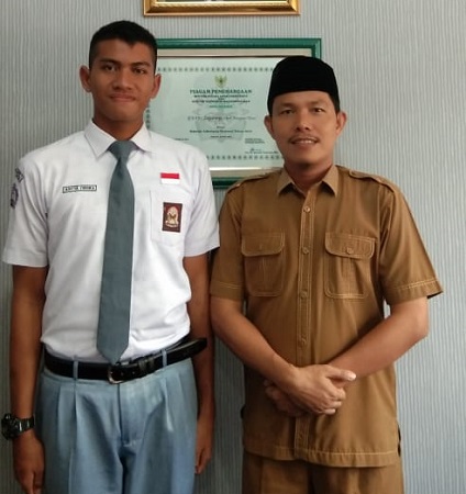 Siswa SMAN 1 Bangkinang Aditya Firdika Wakili Riau Paskibraka di Istana Negara