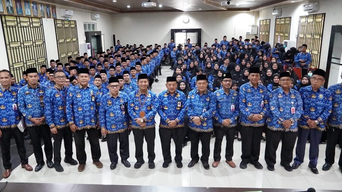 4 Pesan Penting Saat Pelantikan 232 CPNS Kemenag Riau