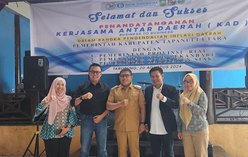 Pasok Cabai Merah, Pemko Pekanbaru dan Pemkab Siak Jalin KAD dengan Pemkab dan Petani di Tapanuli Utara