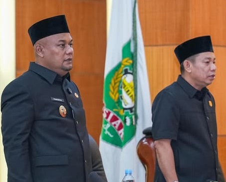 Wakil Bupati Siak Mengikuti Rapat Paripurna DPRD Kabupaten Siak