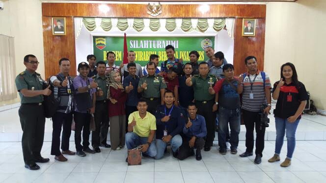 Danrem 031/WB Harapkan Hubungan yang Lebih Baik dengan Insan Pers di Riau