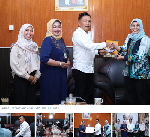 Bupati Asmar Terima Audiensi BPMP dan BGP Riau