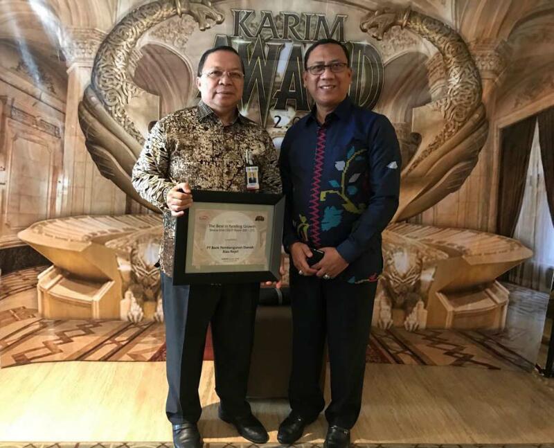 Unit Syariah  Bank Riau Kepri Raih 1st Rank The Best in Funding Growth – UUS SILO Asset 2-20T