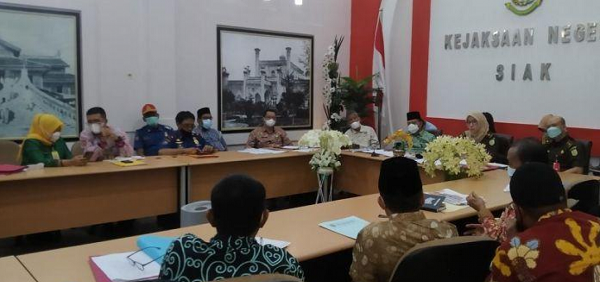 Optimalisasi PAD, Pemkab Siak dan Kejari Gelar Rapat Koordinasi