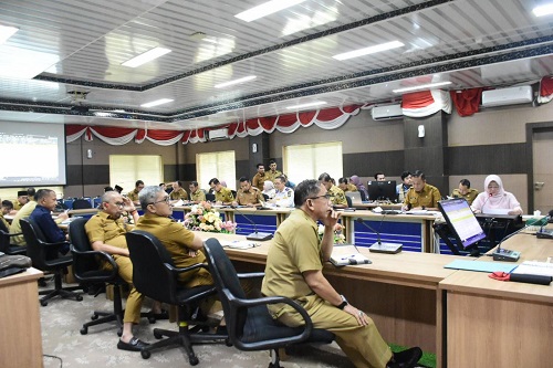 Bupati Kampar Pimpin Ekspose PAD dalam Penyusunan APBD 2025