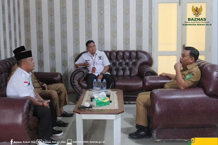 Dinas Sosial Rohil dan BAZNAS Perkuat Sinergi Kebencanaan