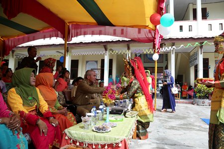 Wabup Said Hasyim Hadiri Perpisahan Siswa SDN 4 ,5 dan 6 Tebing Tinggi