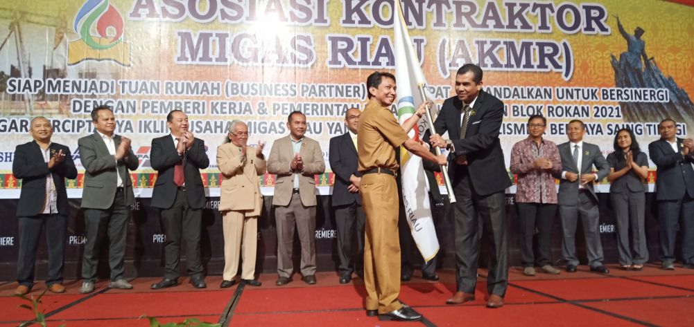 Resmi! Pengurus Asosiasi Kontraktor Migas Riau Periode 2019-2022 Dilantik