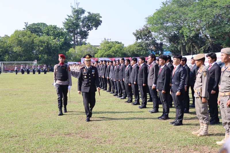 Upacara Hari Bhayangkara ke-79,  Kapolres Kuansing Tegaskan Komitmen Polri untuk Masyarakat