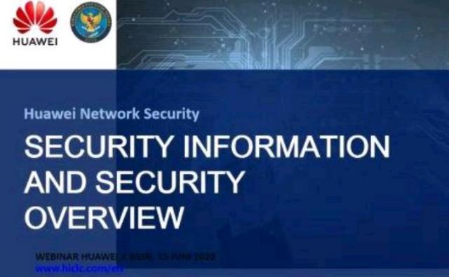 Huawei dan BSSN Selenggarakan  Pelatihan Daring Keamanan Siber