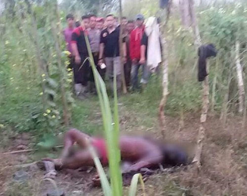 Masyarakat Kelurahan Tembilahan Barat Heboh Dengan Temuan Mayat, Diduga Sudah 2 Hari meninggal