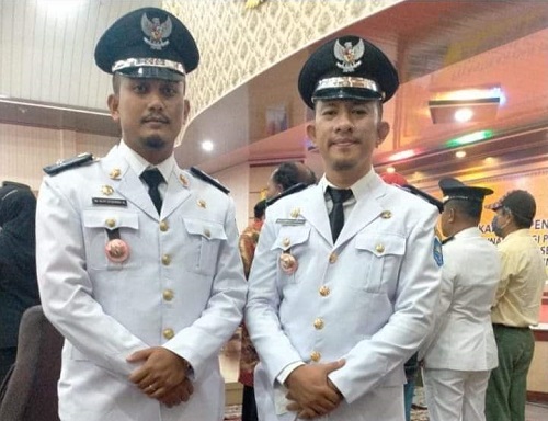 Dua Putra Terbaik Sedinginan Dilantik Jadi Lurah