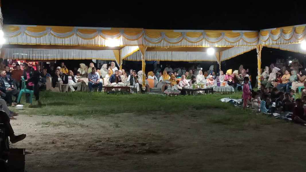 Paslon AYO Kampanye Dialogis di  Sinambek Kuantan Tengah
