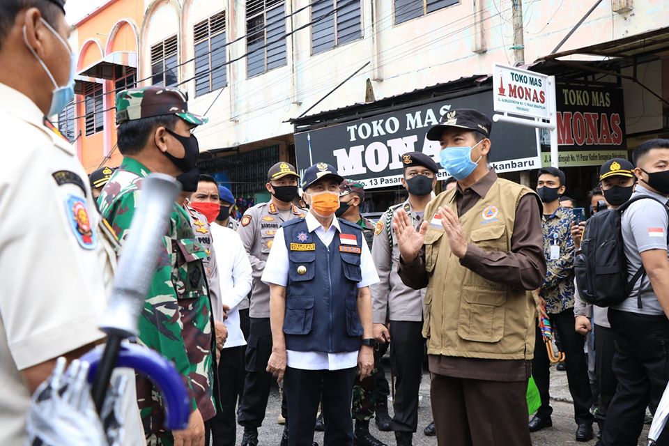 Kota Pekanbaru Terbaik di Indonesia Dalam Pengendalian Penularan Covid-19