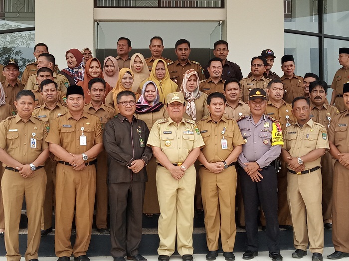 Bupati Rokan Hulu Resmikan Dua Kantor Milik Pemda