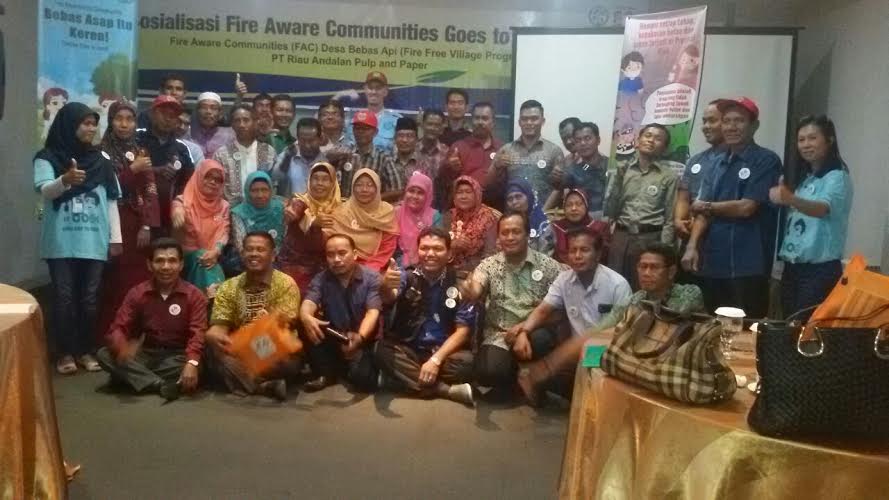 FAC Goes To School, Puluhan Kepala Sekolah Dukung Program Desa Bebas Api