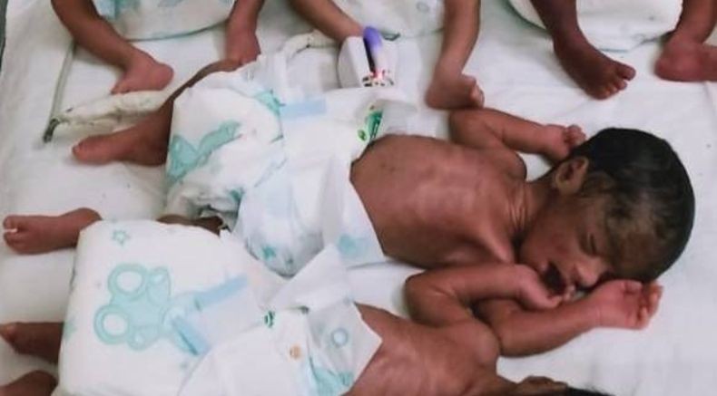 Negara Lagi Lockdown karena Corona, Wanita Ini Lahirkan Bayi Kembar 5 