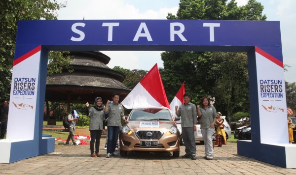 Asyik...Datsun Risers Expedition Sumatera dari Medan ke Riau Dimulai