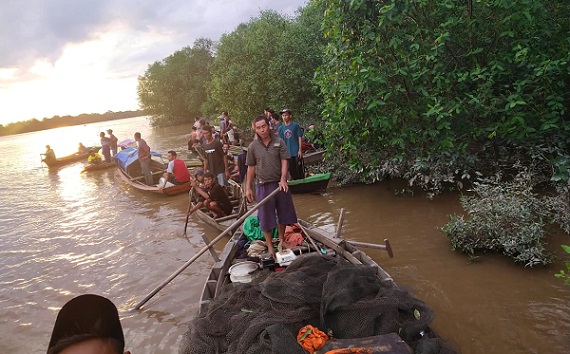 Ganas, Diterkam di Bahu Pencari Udang Hilang Diseret Buaya di Sungai Batang