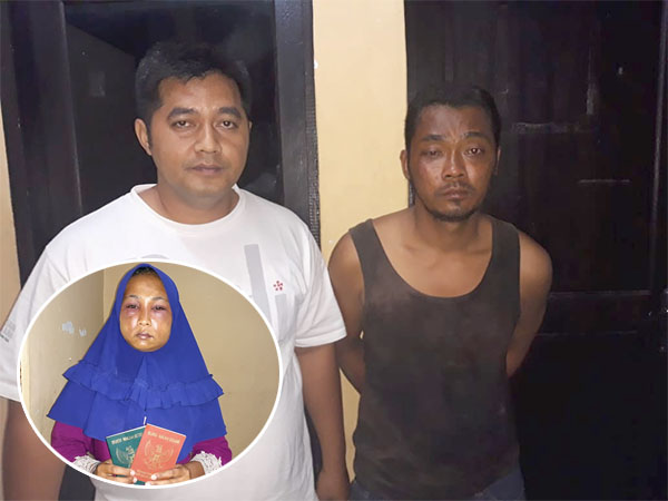 KEJAM...Cemburu Baca Chattingan, Operator Crane Mengamuk, Istri Dipukul dan Diterjang hingga Babak-belur, Lihat Nih Kondisinya