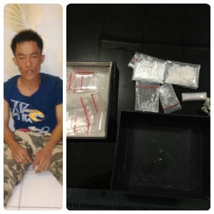 Grebek Kampung Narkoba di Bagan Punak, Mobil Polisi Dilempari Sampai Rusak
