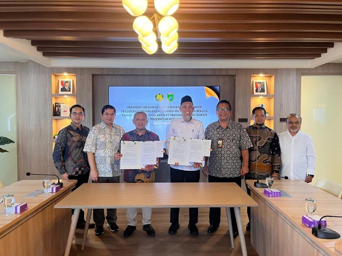 Pemko Dumai dan Kementerian ESDM Teken Pinjam Pakai BMN dengan PT PHR