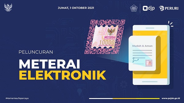 Masih Bingung dengan Meterai Elektronik?  Ini Cara Beli dan Menggunakannya