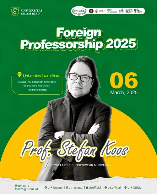 Dua Guru Besar asal Jerman, Visiting Profesor ke Kampus Universitas Islam Riau