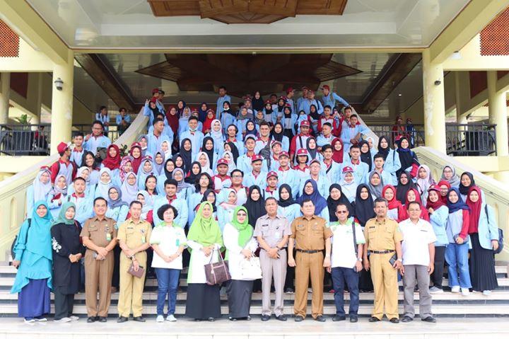 600 Lebih Mahasiswa Kukerta Universitas Riau Ditempatkan di 7 Kecamatan di Siak