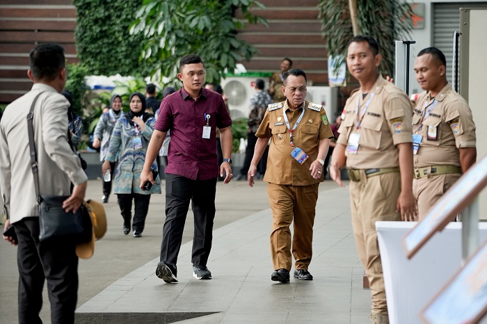 Bupati Bistamam dan Wabup Jhony Charles Hadiri Rakornas Pemerintah 2026 di Sentul