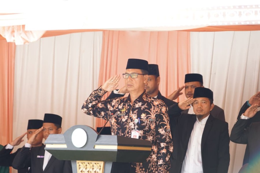 Peringatan Hari Santri Nasional di Duri