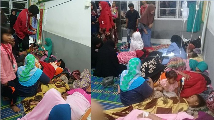 INNALILLAHI...Diduga Usai Santap Sate dan Es Tebak di Pesta Pernikahan, 120 Warga Kampar Alami Keracunan