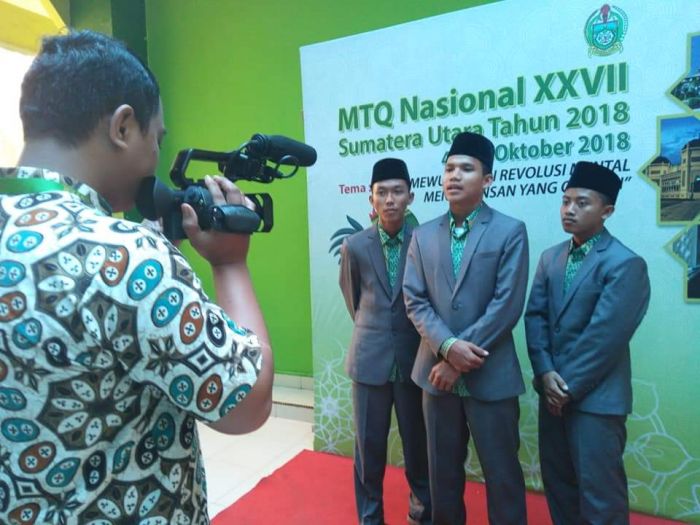 Qori Bengkalis Juara Cabang Fahmil Quran MTQ Nasional di Sumatera Utara