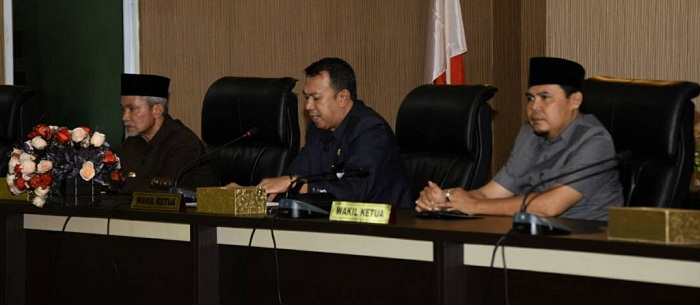 Wabup Said Hasyim Sampaikan Jawaban Kepala Daerah Terhadap Pandangan Umum Fraksi DPRD Meranti