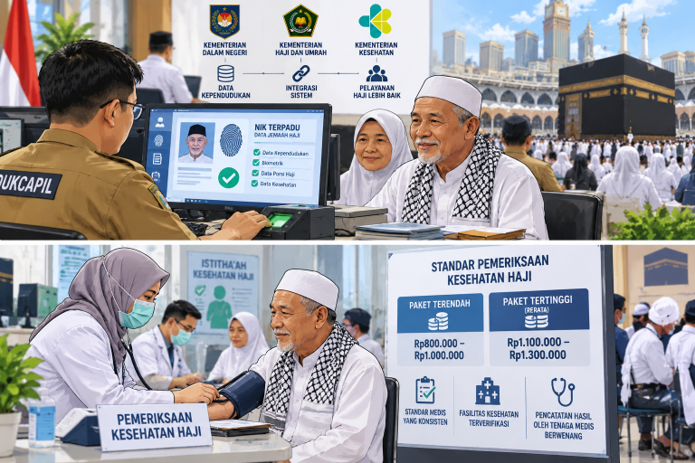 Pemeriksaan Kesehatan Haji Distandardisasi, Pemerintah Tetapkan Acuan Biaya