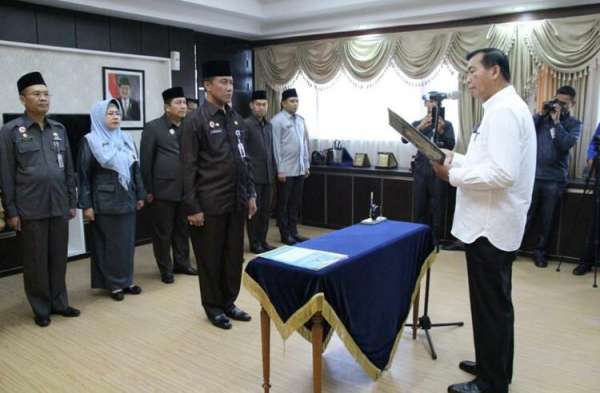 Walikota Kukuhkan 10 Pejabat Eselon II, Dikasih Waktu 6 Bulan, Lalu...