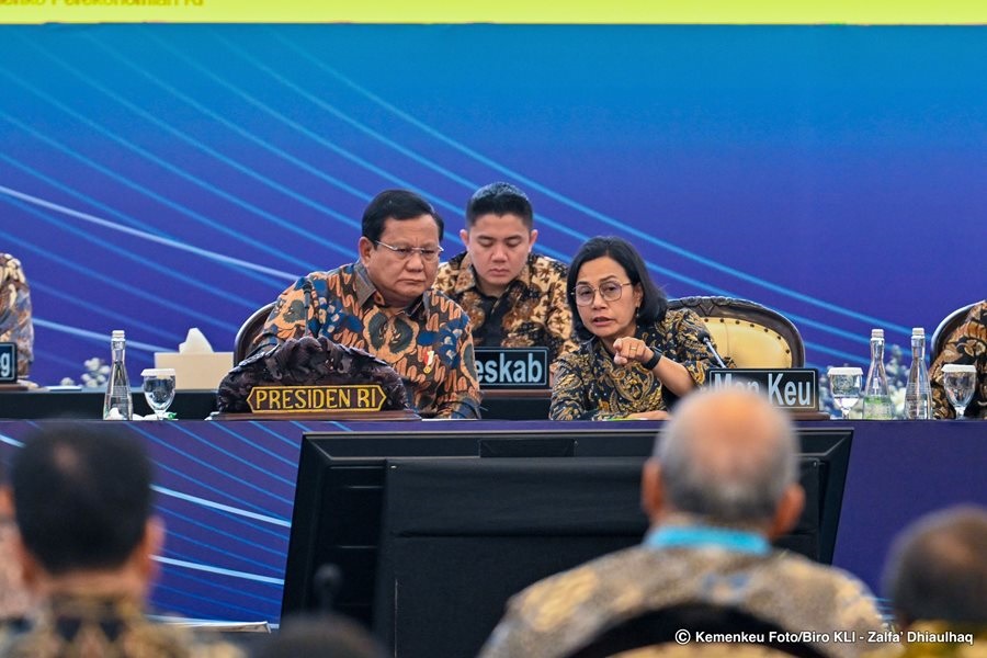 Sri Mulyani  Cerita Kondisi APBN Saat Ini, Jadi Instrumen Penting Hadapi Kondisi Ini...