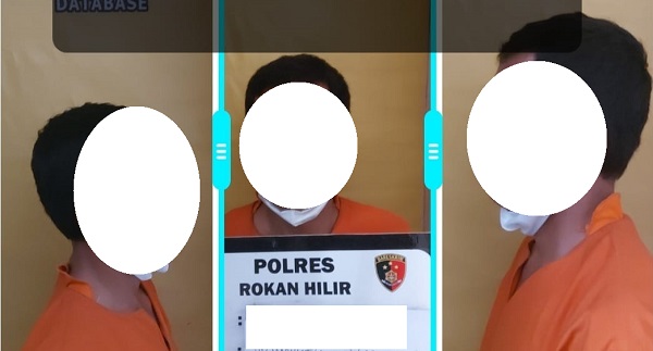 Diduga Cabuli Anak Tiri, Warga Dumai Diamankan Polres Rohil