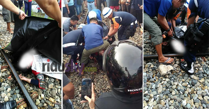 NGERI...Ditabrak KA, Jelita Mahasiswi Cantik di Padang Tewas Mengenaskan dengan Tangan, Kaki, Pinggang Patah, Kaki Kirinya Putus