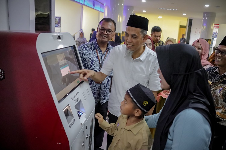 MPP Kota Dumai Punya Mesin ADM, Bisa Cetak KTP, KIA dan Akte Lahir Sendiri...