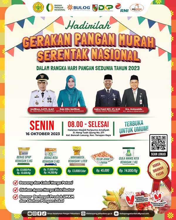 DKP Gelar GPM di Tenayan Raya pada 16 Oktober