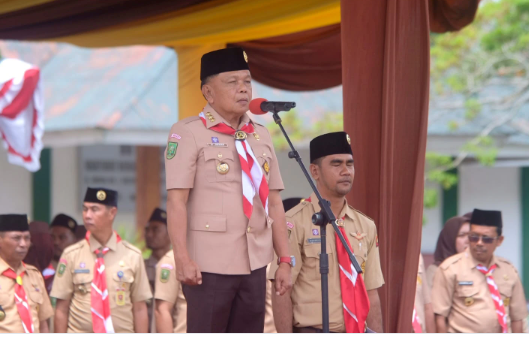Bupati Asmar Ajak Pramuka Jadi Garda Terdepan Hadapi Tantangan Zaman